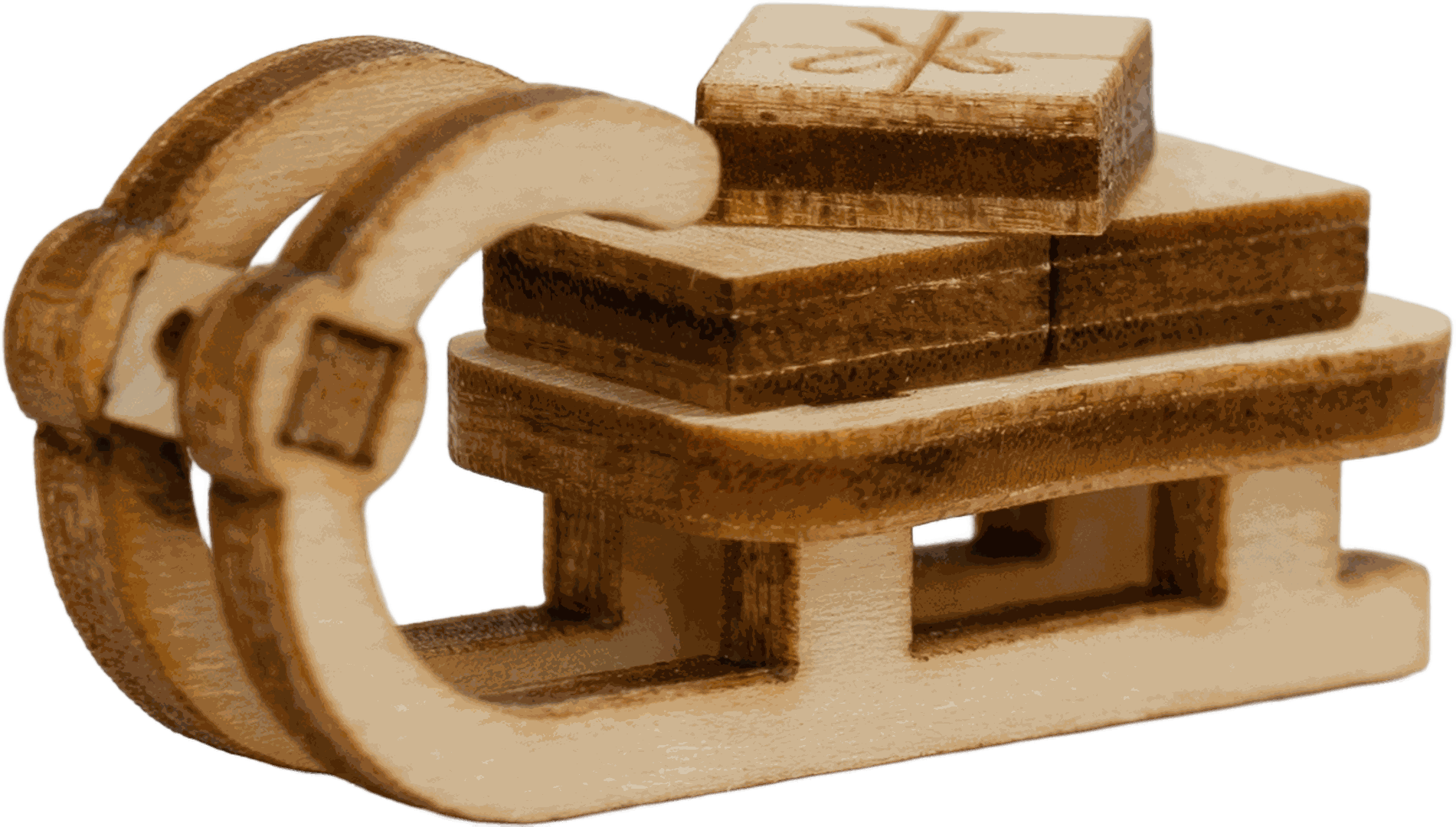 Schlitten 3cm mit Pakete – Bild 2